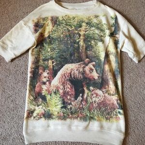 ZARA Short-sleeve crewneck